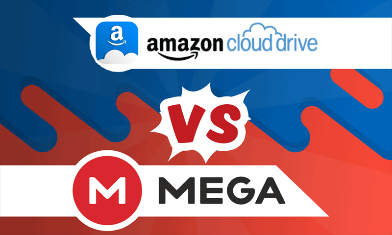 Amazon Google Drive vs MEGA