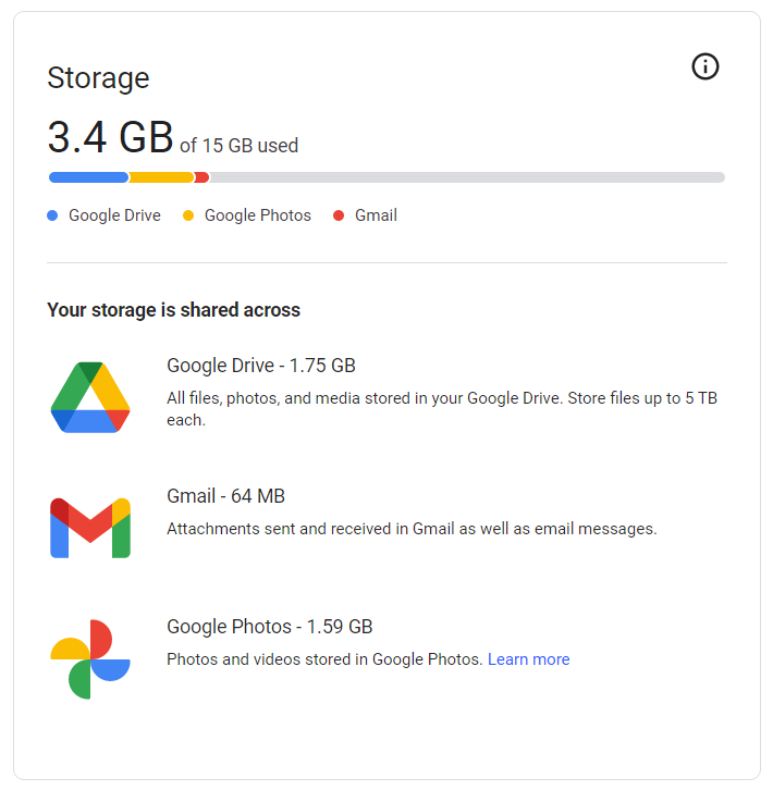 Check Gmail Storage