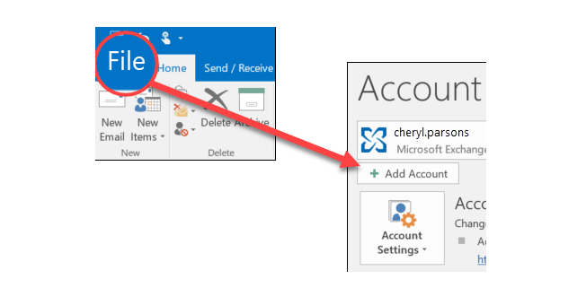 Add iCloud to Outlook