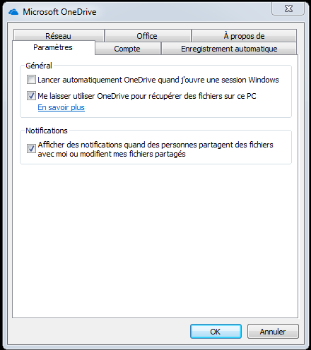 OneDrive Récupérer tous les fichiers PC