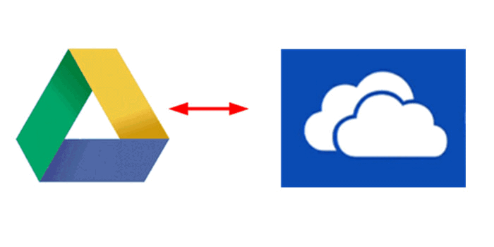 google drive with onedrive
