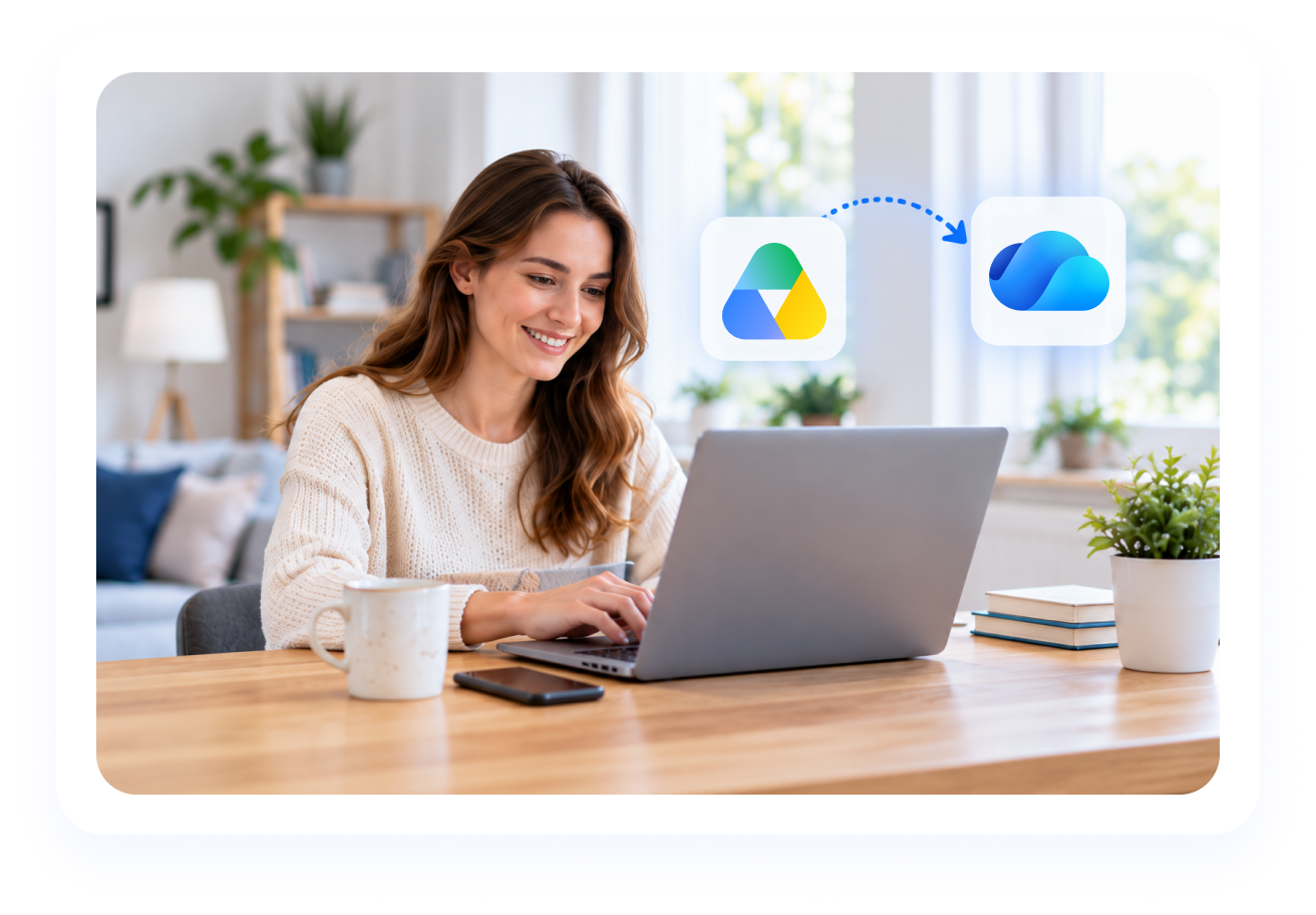 Individual user migrating from Google Drive to OneDrive