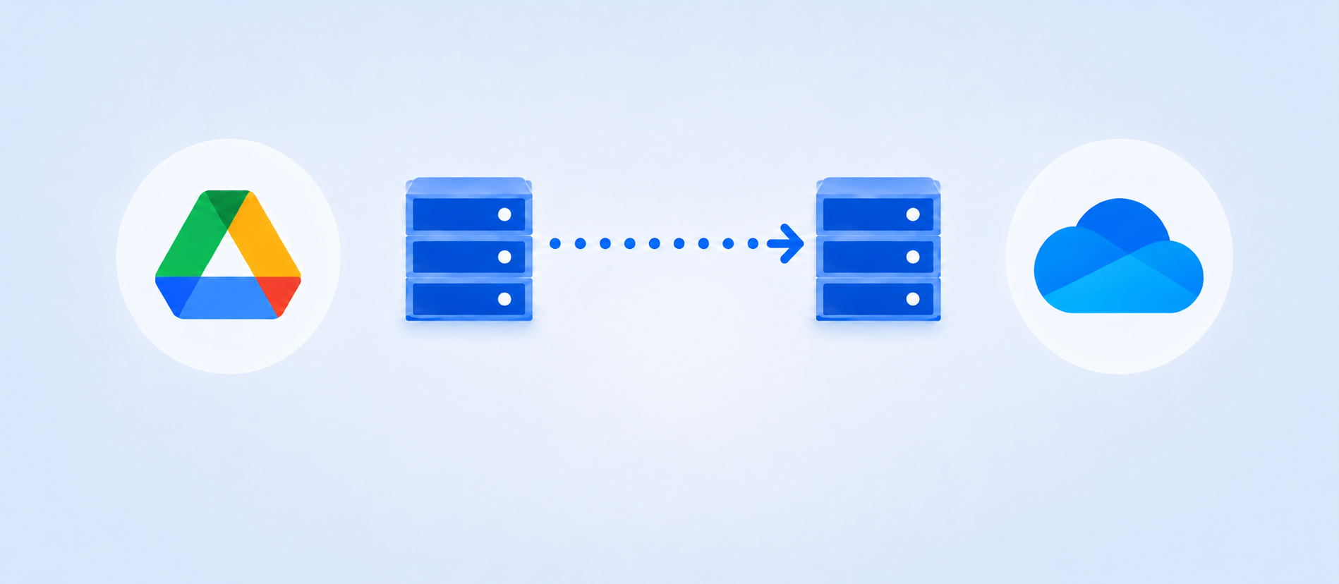 Direct server-to-server cloud sync