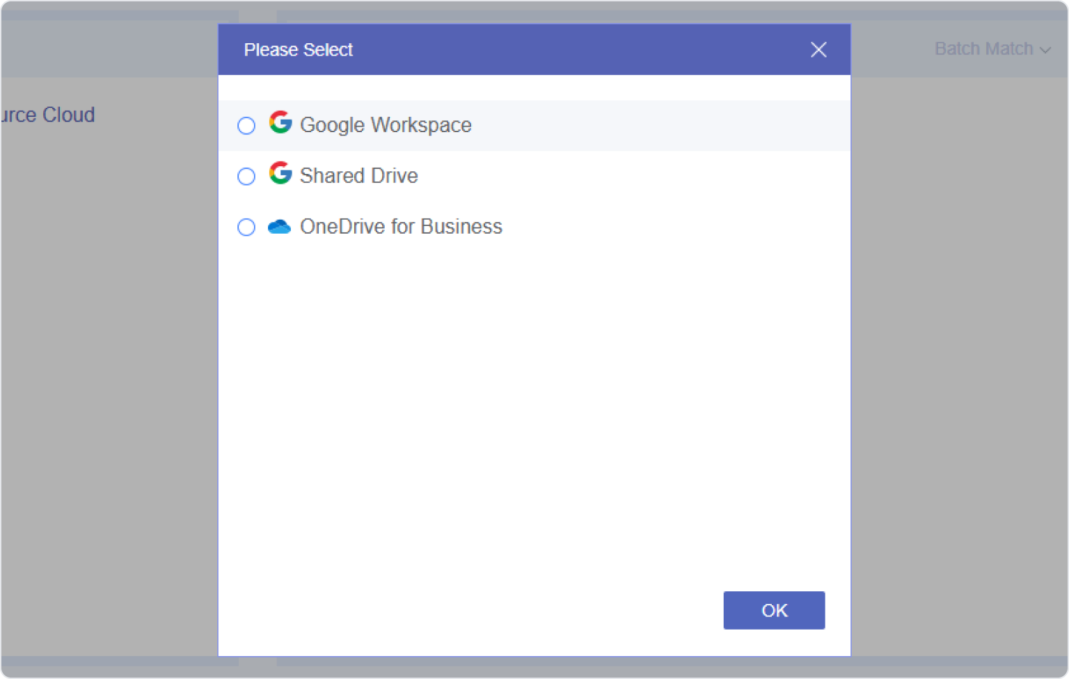 Connect admin accounts