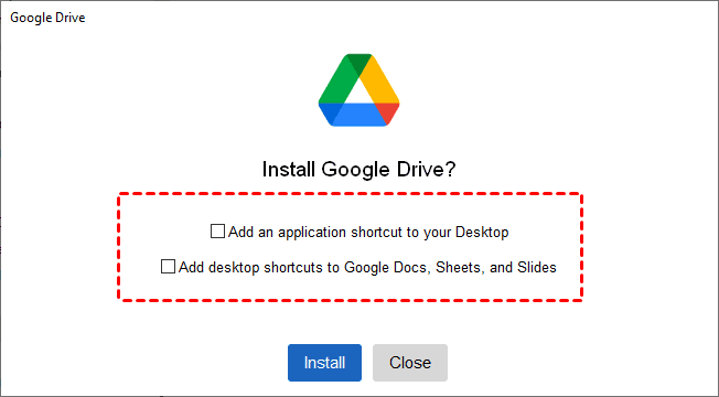 下载Google Drive for desktop安装包