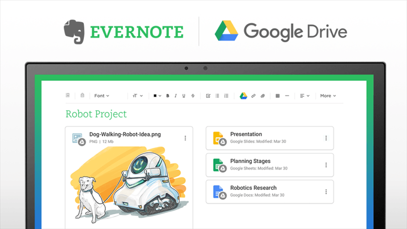 Evernote zu Google Drive exportieren