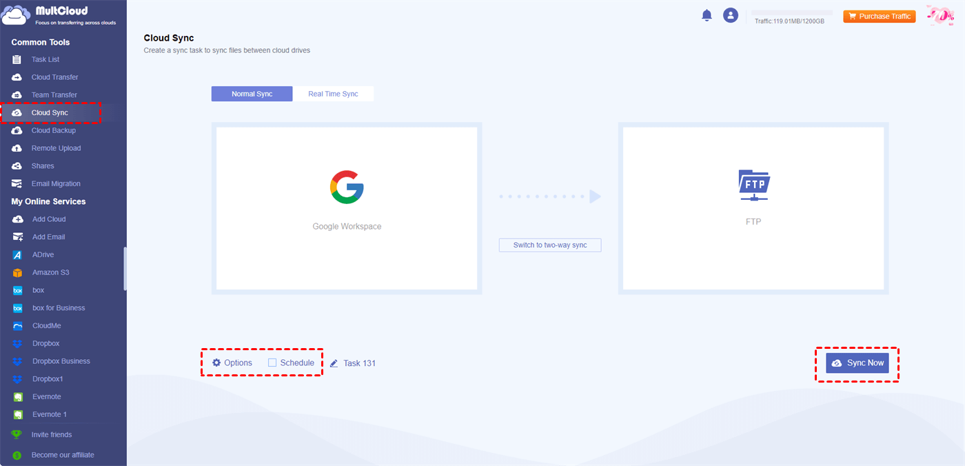 Sync Google Workspace to SFTP Sync Google Workspace to SFTP