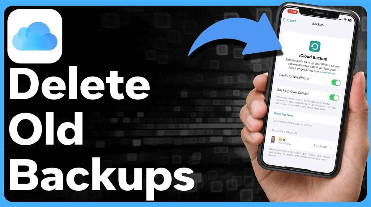 Delete Old Backups from iCloud Delete Old Backups from iCloud