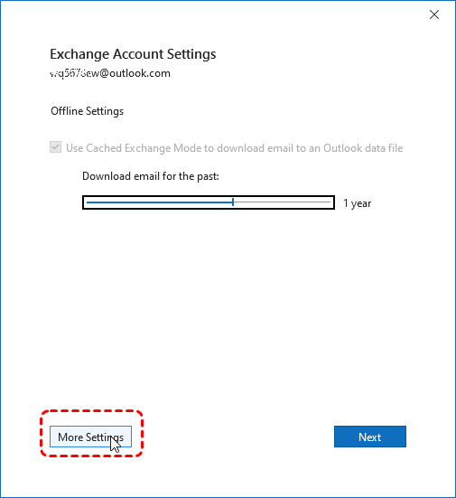 More Setting More Setting