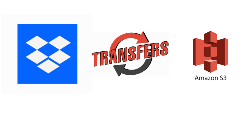 Transfer from Dropbox to S3