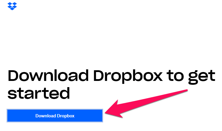 Download the Dropbox App