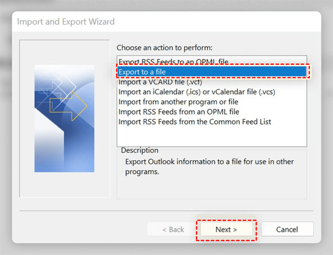 Export to a File
