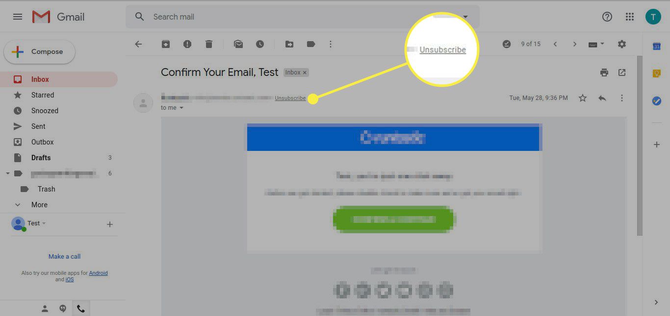 Unsubscribe from A Newsletter or Mailing List