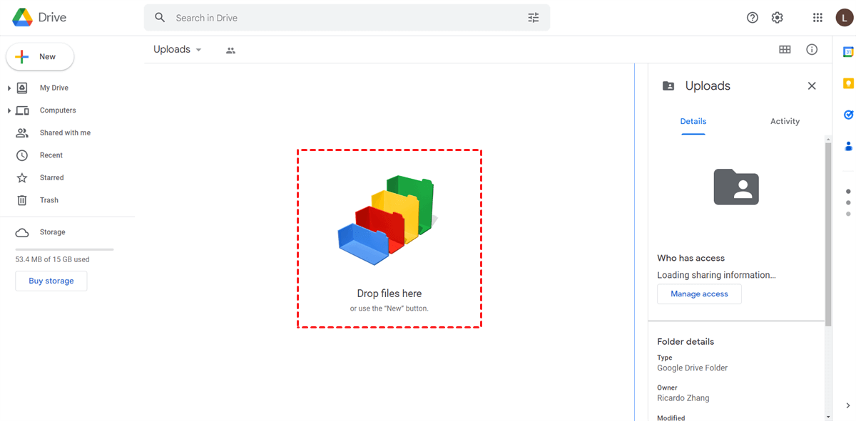 How to Upload File to Google Drive without Login/Account