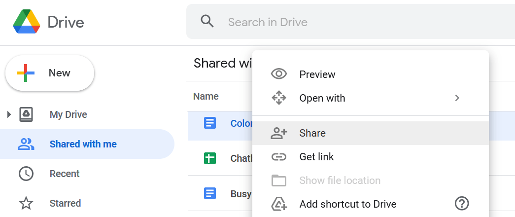 How to Sync Google Drive Folders Shared with Me