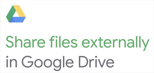 Share Files Externally in Google Drive