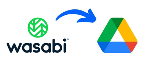 Migrate Wasabi to Google Drive