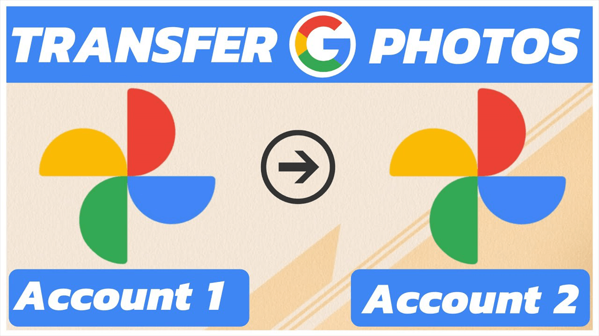Transfer Google Photos to Another Google Account
