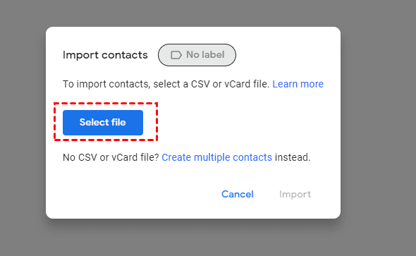 Select VCF File