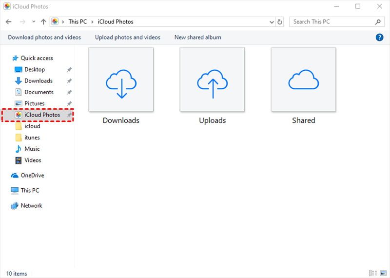 Download from iCloud Photos to Computer