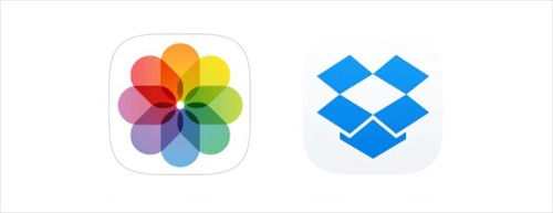Share iCloud Photos with Dropbox