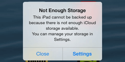 iCloud Not Enough Storage but There is