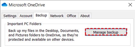 OneDrive Backup