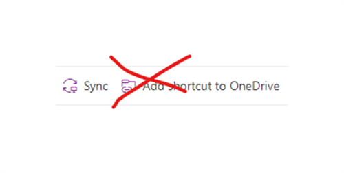 Delete a SharePoint Shortcut from OneDrive