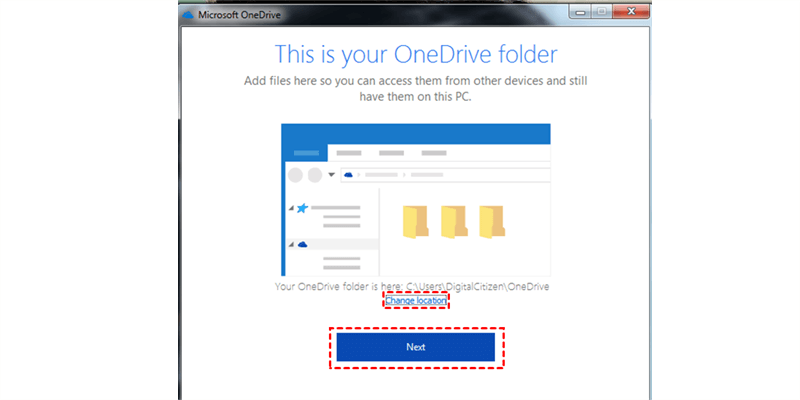 This is Your OneDrive Folder