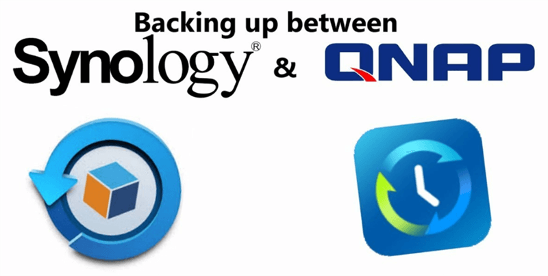 Backup between Synology and QNAP