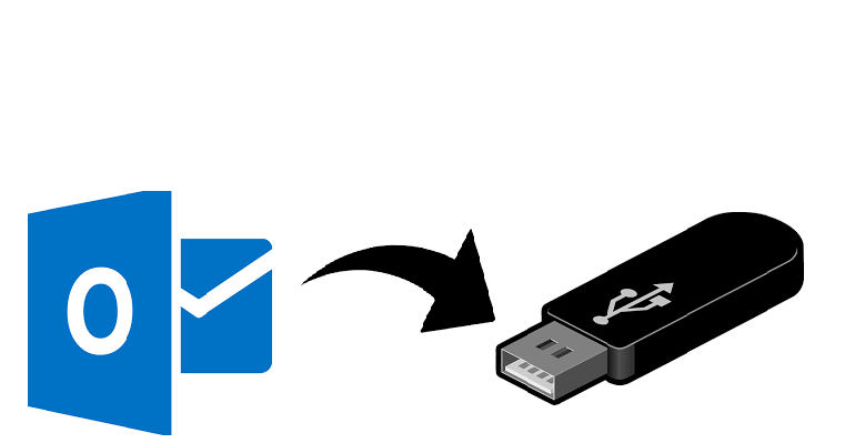 How to Backup Outlook Emails to Flash Drive