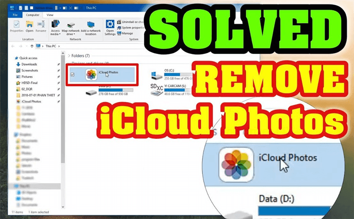 Remove iCloud Photos Solved