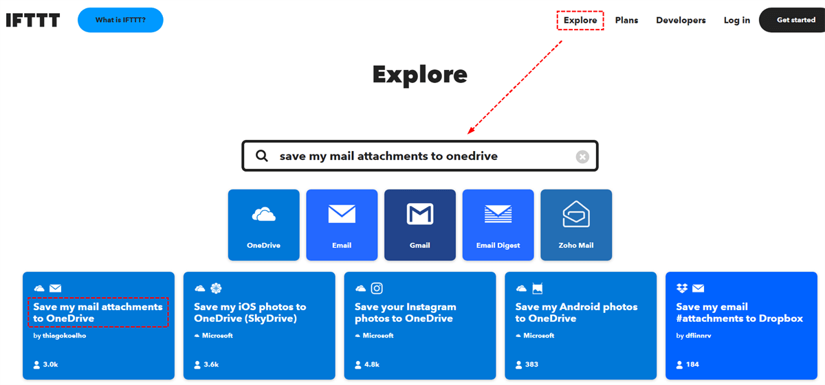 Save My Mail Attachments to OneDrive