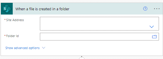 Select a Folder on SharePoint