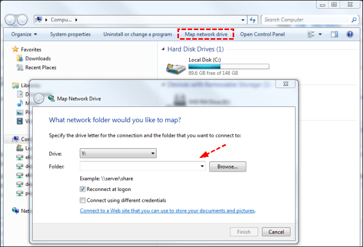 Map SharePoint as a Network Drive