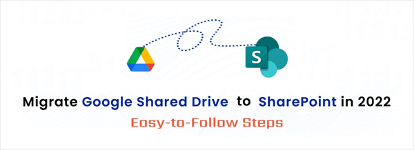 Google Shared Drive para Migração do SharePoint