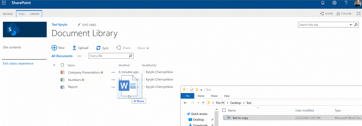 SharePoint Drag and Drop Not Working