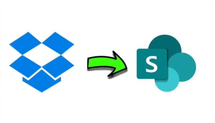 Transfer Dropbox to SharePoint Online