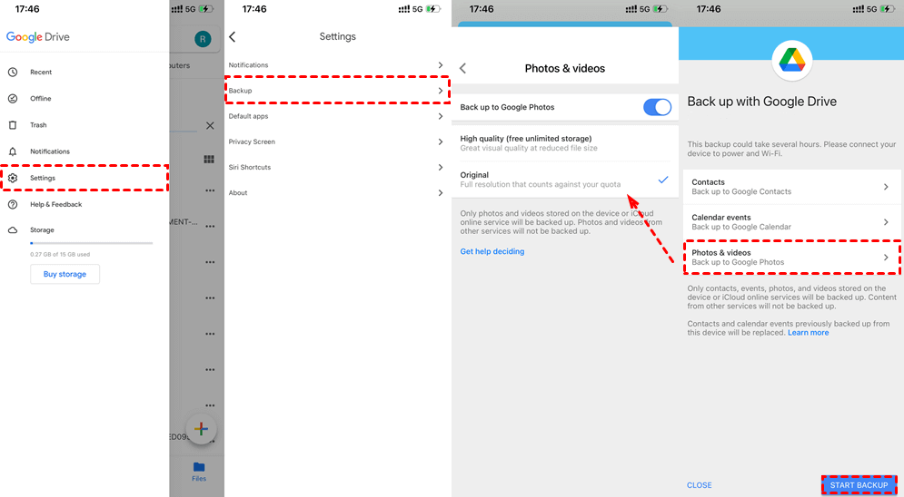 ow to Automatically Upload Photos to Google Drive from iPhone