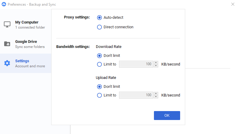 Backup and Sync Network Settings