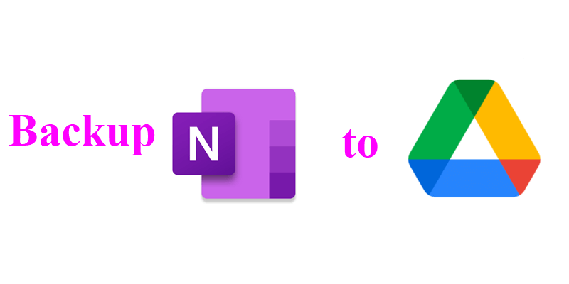 Backup OneNote to Google Drive