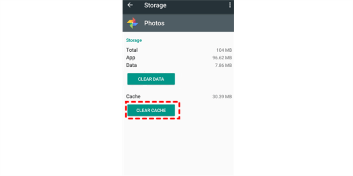 Clear Cache on Android