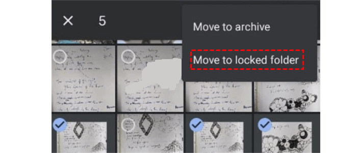 Move to Locked Folder