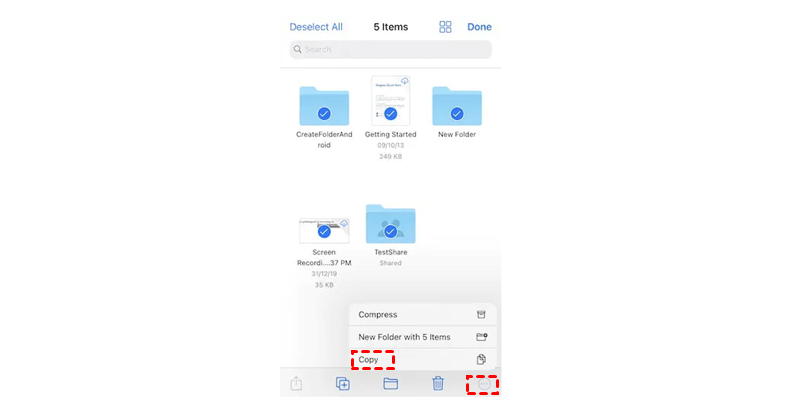 Copy Dropbox to iCloud