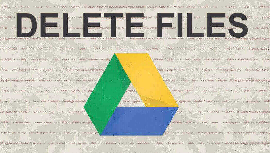 Delete from Google Drive