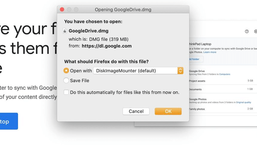 Download Google Drive for Desktop on Mac
