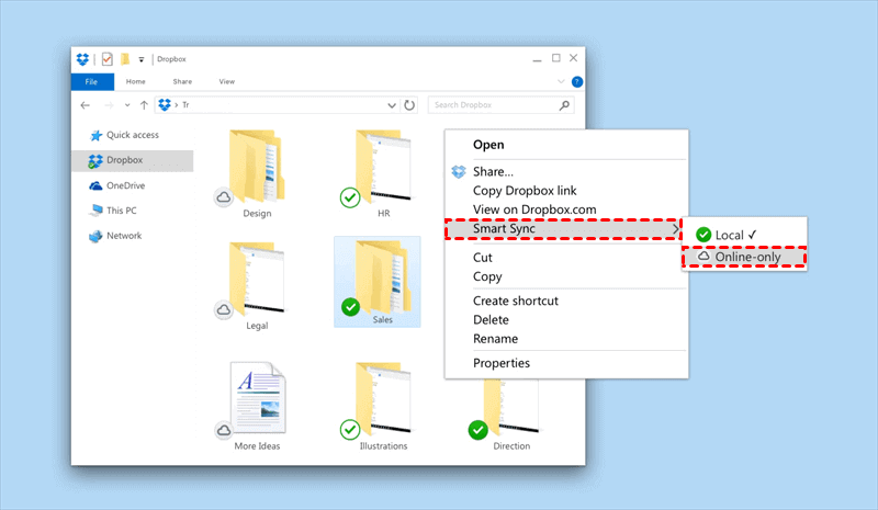 Berygtet gå i stå Antage How to Sync Dropbox to Computer Easily [2 Best Ways + 1 Tip]