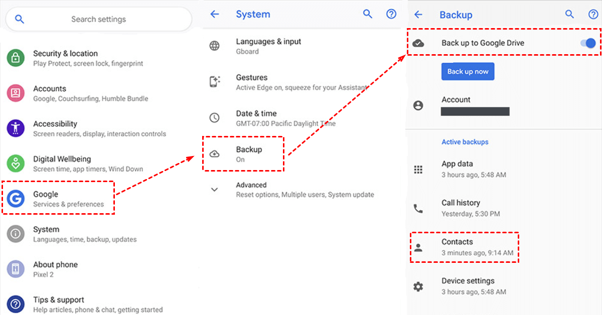 How to backup your data to Google Drive - Backup4all