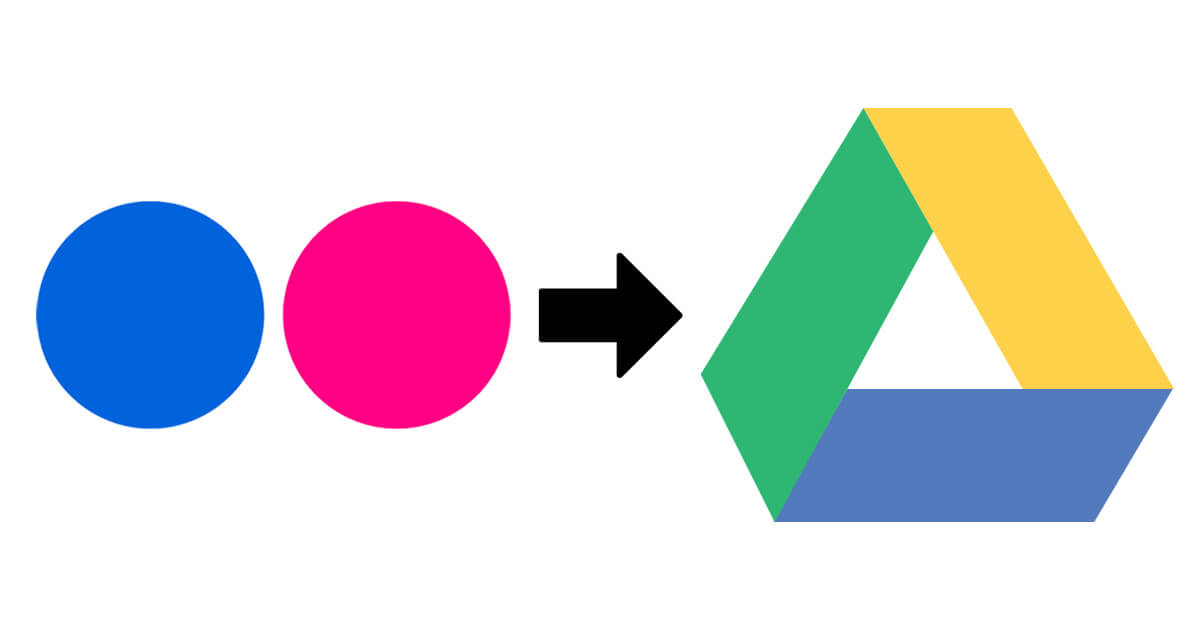 Export Flickr to Google Drive