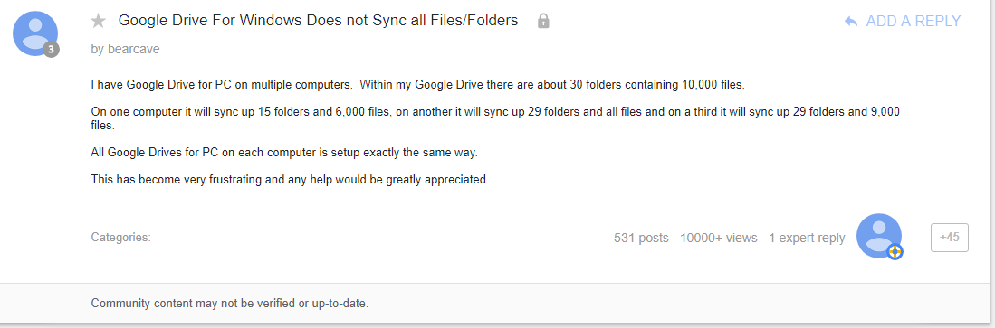 Losing Files And Data From Google Drive? Here Is What Google Said